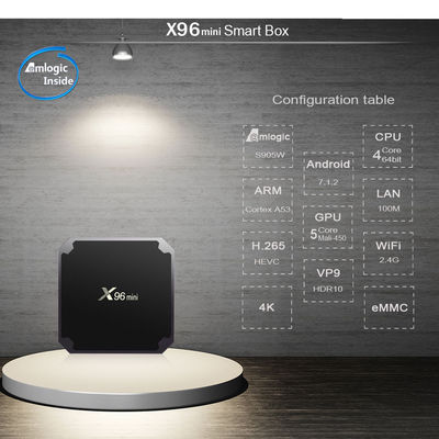 Διπλό Wifi Neflix Smart Android X96mini TV Box Full HD 1080p 4K 8K 2GB 8gb 16GB 4GB 32GB