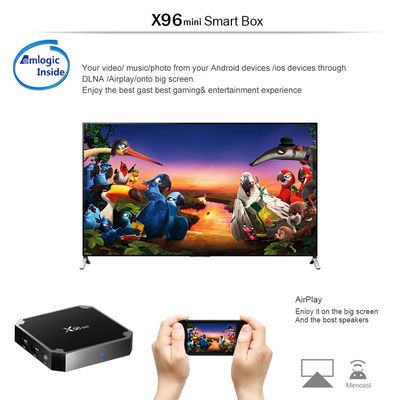 Διπλό Wifi Neflix Smart Android X96mini TV Box Full HD 1080p 4K 8K 2GB 8gb 16GB 4GB 32GB