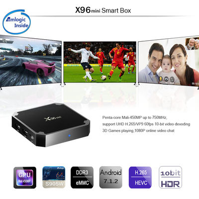 Διπλό Wifi Neflix Smart Android X96mini TV Box Full HD 1080p 4K 8K 2GB 8gb 16GB 4GB 32GB
