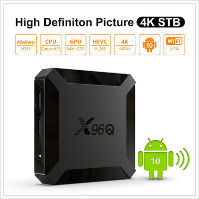 X96Q Smart Allwinner OTT Android TV Box H313 Quad Core 2GB 16GB Φωνητικός έλεγχος