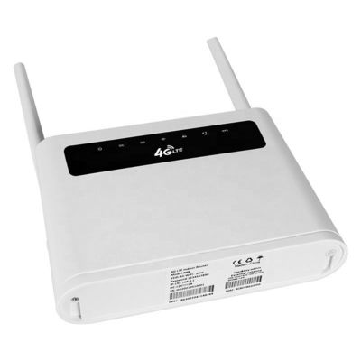 Hotspot LTE CPE Wifi Router μόντεμ οπτικών ινών Ασύρματο μόντεμ με κάρτα Sim 300Mbps