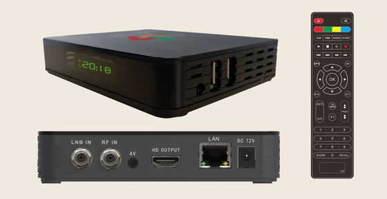 Πολύγλωσσο Linux  Satellite Box Δέκτης Usb Dvb T2 S2 4K