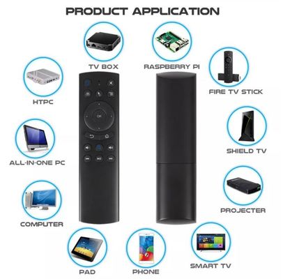 Android TV BOX IR Τηλεχειριστήριο Bluetooth Voice MINI Wireless 2.4g