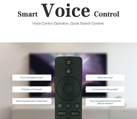 Τηλεχειριστήριο TVMATE Bluetooth4.2 Voice Activated TV για Set Top Box Android