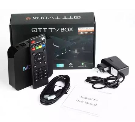 HD Free To Air  OTT TV Box MXQ PRO 4K 4 Core 64bit Android 7.1 H.265