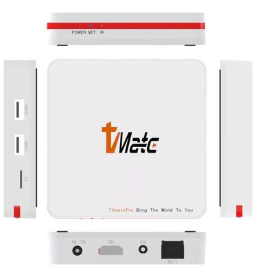 Youtube 2+16GB BT Android OTT Setup Box με Internet 2.4+5G Wifi 4K HD