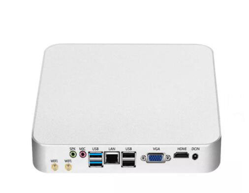 Ce-Leron 3205U I5 4200Y 4200U Mini Workstation PC Βιομηχανικά συστήματα υπολογιστών DDR3L MSATA 4GB 64GB