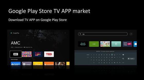τρισδιάστατο κιβώτιο TV Google κιβωτίων 4K OTT έξυπνο με τον αξιόπιστο φορέα πυρήνων 4K ATV τετραγώνων δικτύων