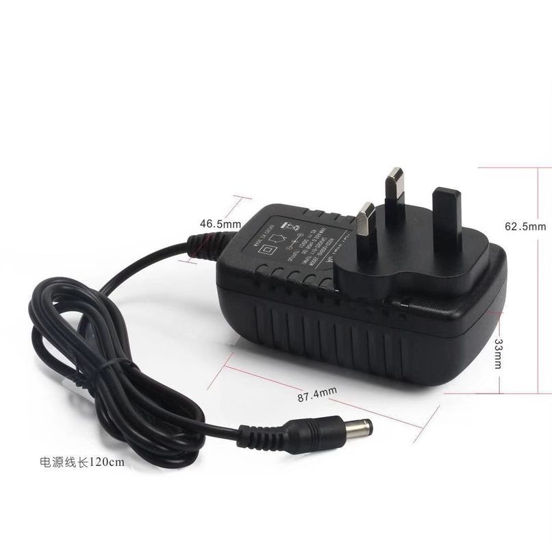 Ρυθμιζόμενος μετασχηματιστής AC DC 3 ακίδων UK 12v 3a SMPS 1a 1.5a 2A 2.5a