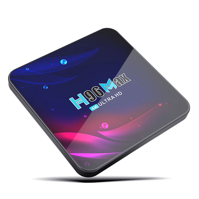 Προσαρμοσμένο Rk3318 H96 Set Top Box Max 4k Android 10.0 Quad Core H96max