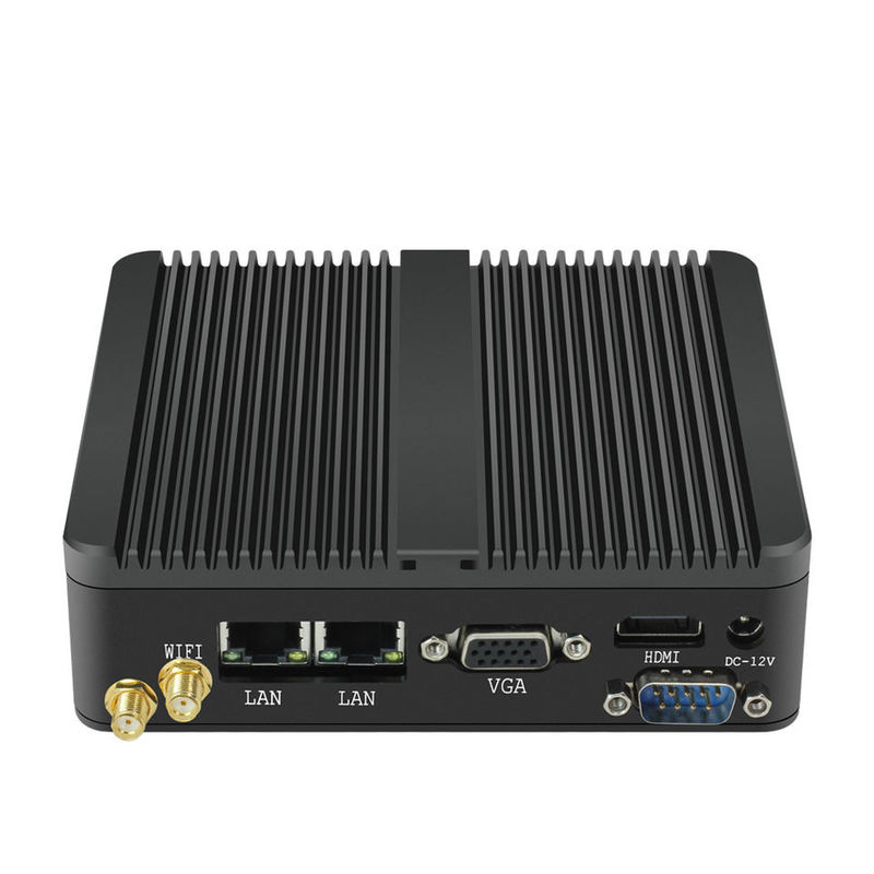 Dual Lan RS232 Desktop Industrial Workstation PC Υπολογιστής J1900 Quad Core