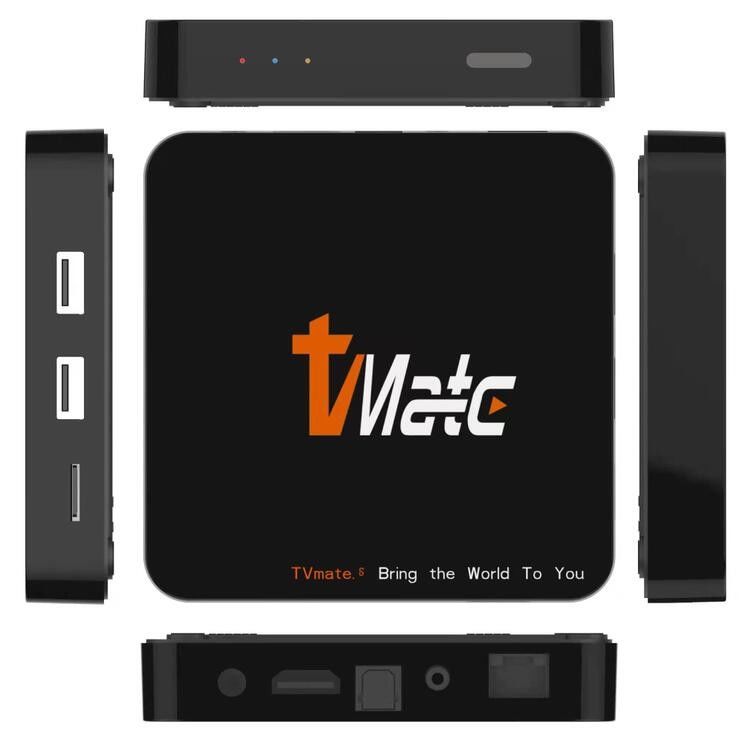 Gigabit Ethernet CE Ott Android Tv Box 2 16 Gb Μαύρο Έγχρωμο